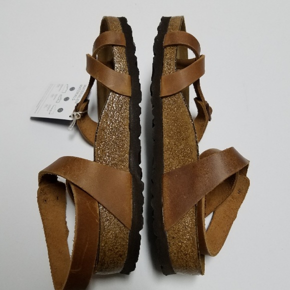 New Birkenstock Yara Antique Brown Sandals 36 - Picture 3 of 6